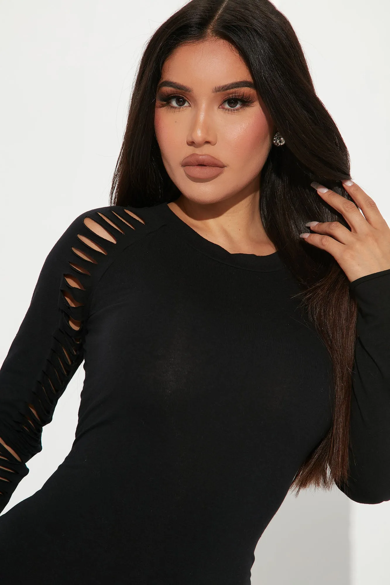 Blair Midi Dress - Black