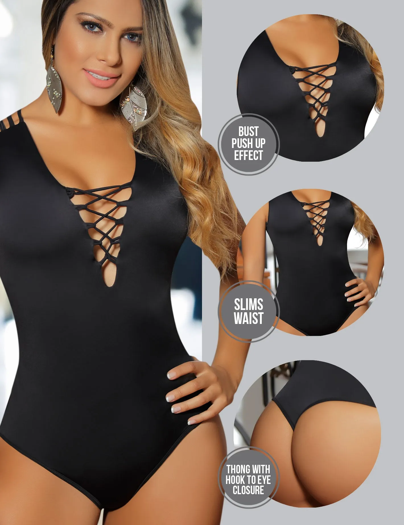 Bodysuit Shaper Blusa Faja  Penélope
