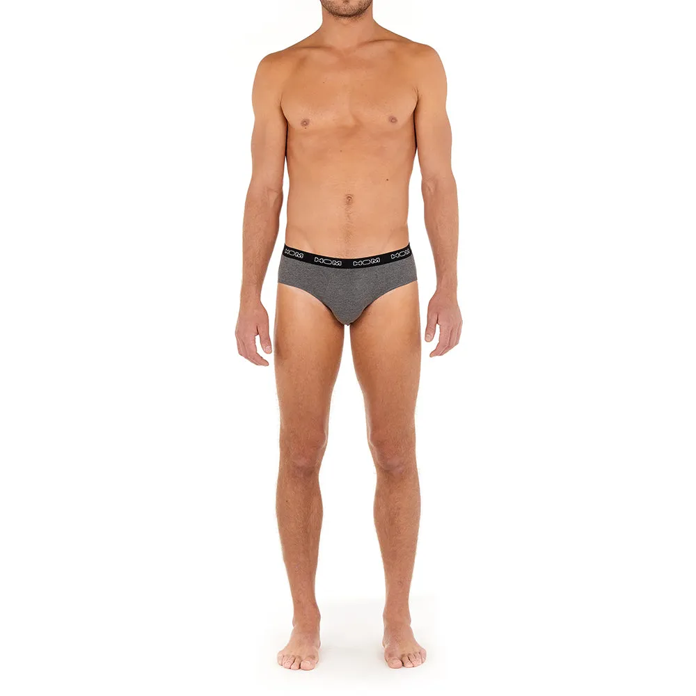 Boxerlines 3-Pack Basic Briefs, Black/Navy/Grey