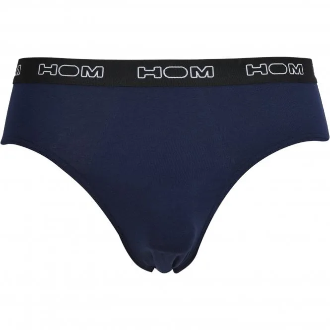 Boxerlines 3-Pack Basic Briefs, Black/Navy/Grey