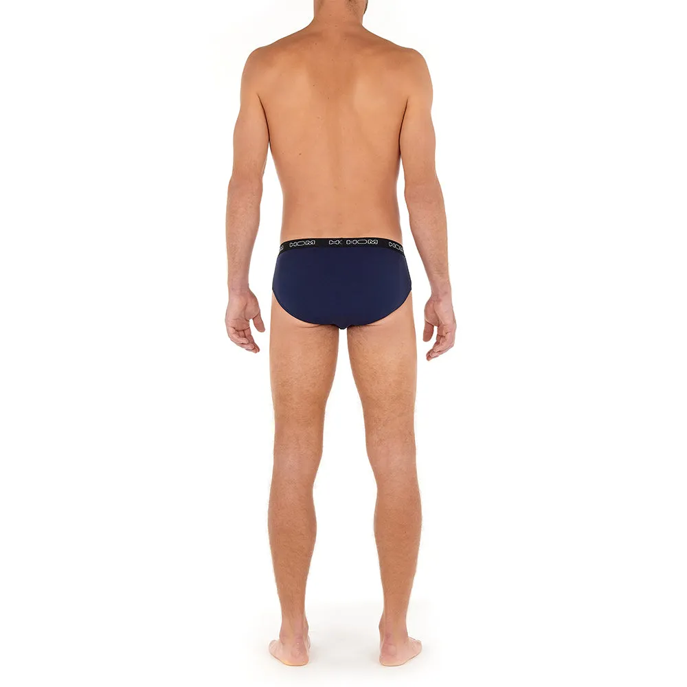 Boxerlines 3-Pack Basic Briefs, Black/Navy/Grey