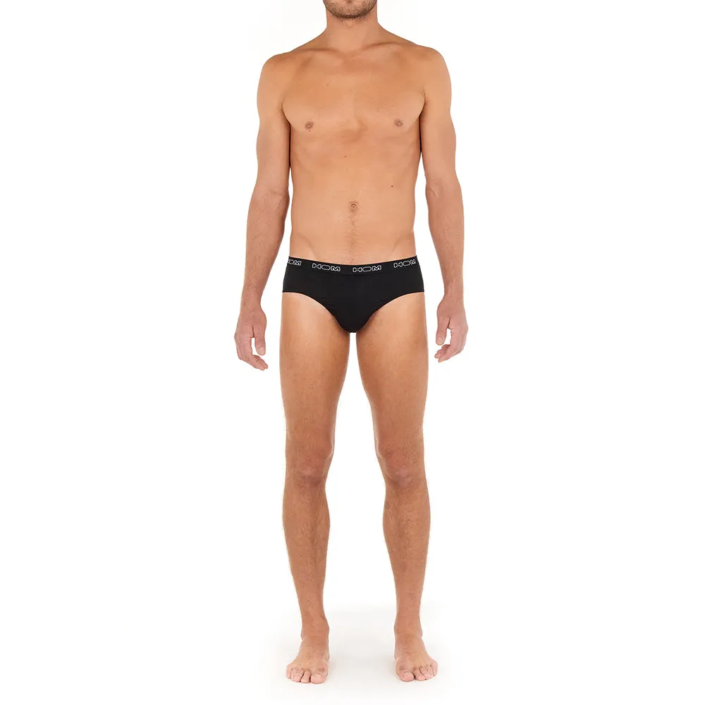 Boxerlines 3-Pack Basic Briefs, Black/Navy/Grey