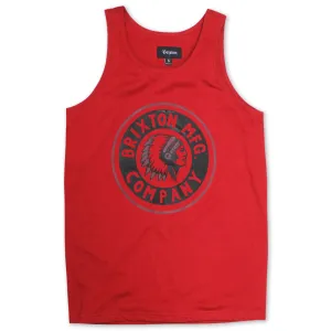Brixton Grizzly Tank Top Red
