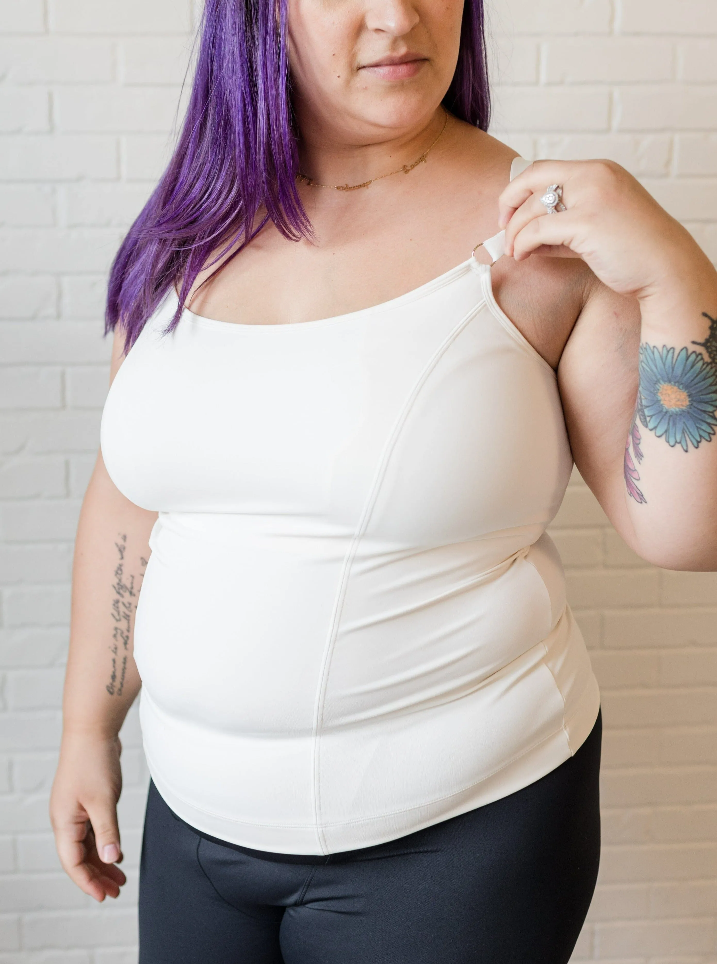 BUSTY Amelia Pumping & Nursing Compression Tank - Full Length