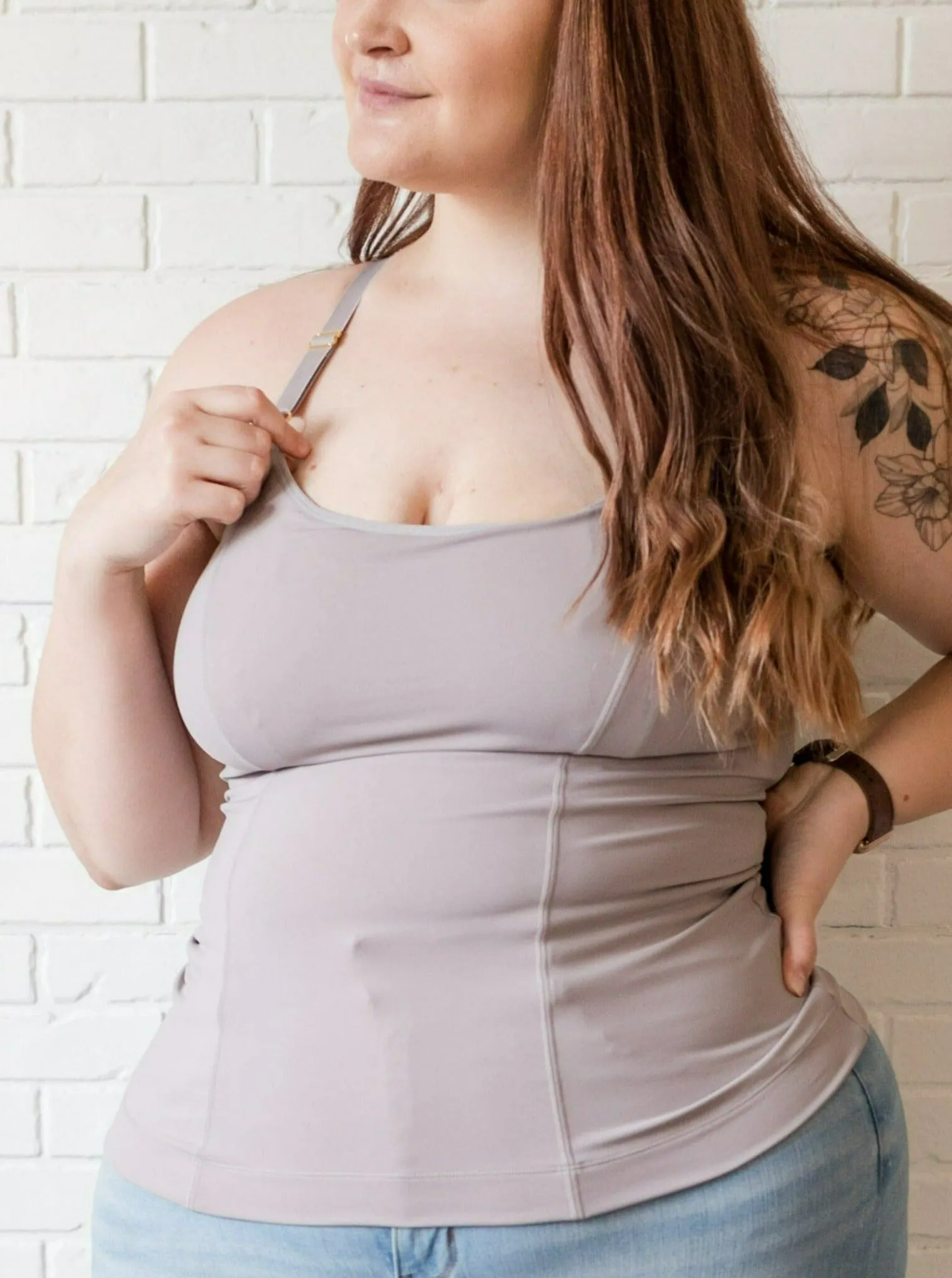 BUSTY Amelia Pumping & Nursing Compression Tank - Full Length