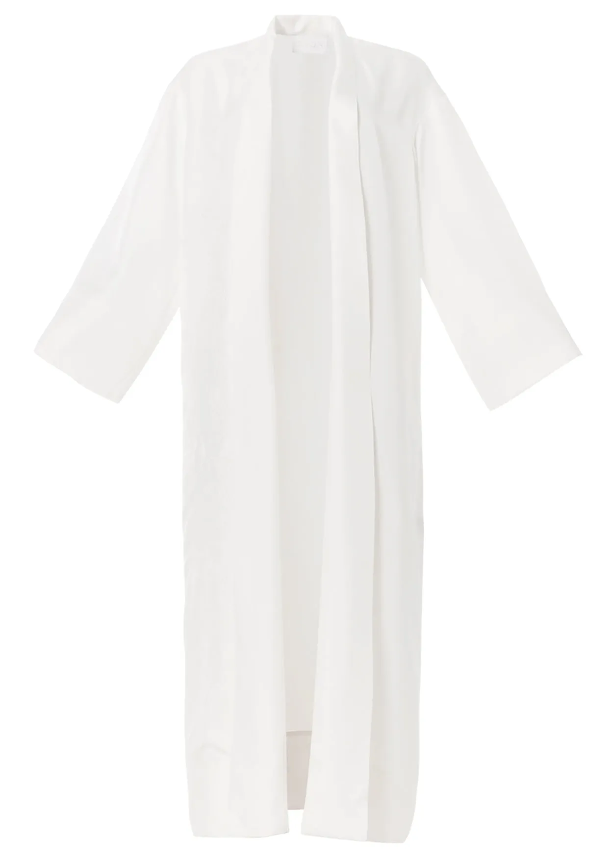 Calla Embroidered Floor-Length Silk Abaya