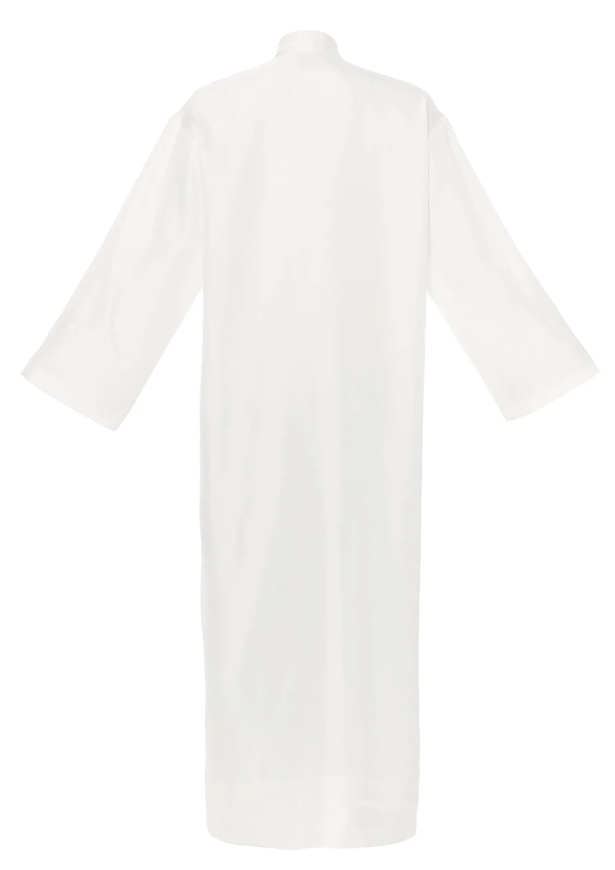 Calla Embroidered Floor-Length Silk Abaya