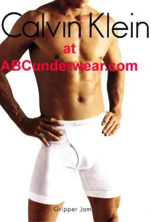 Calvin Klein Gripper Jam White