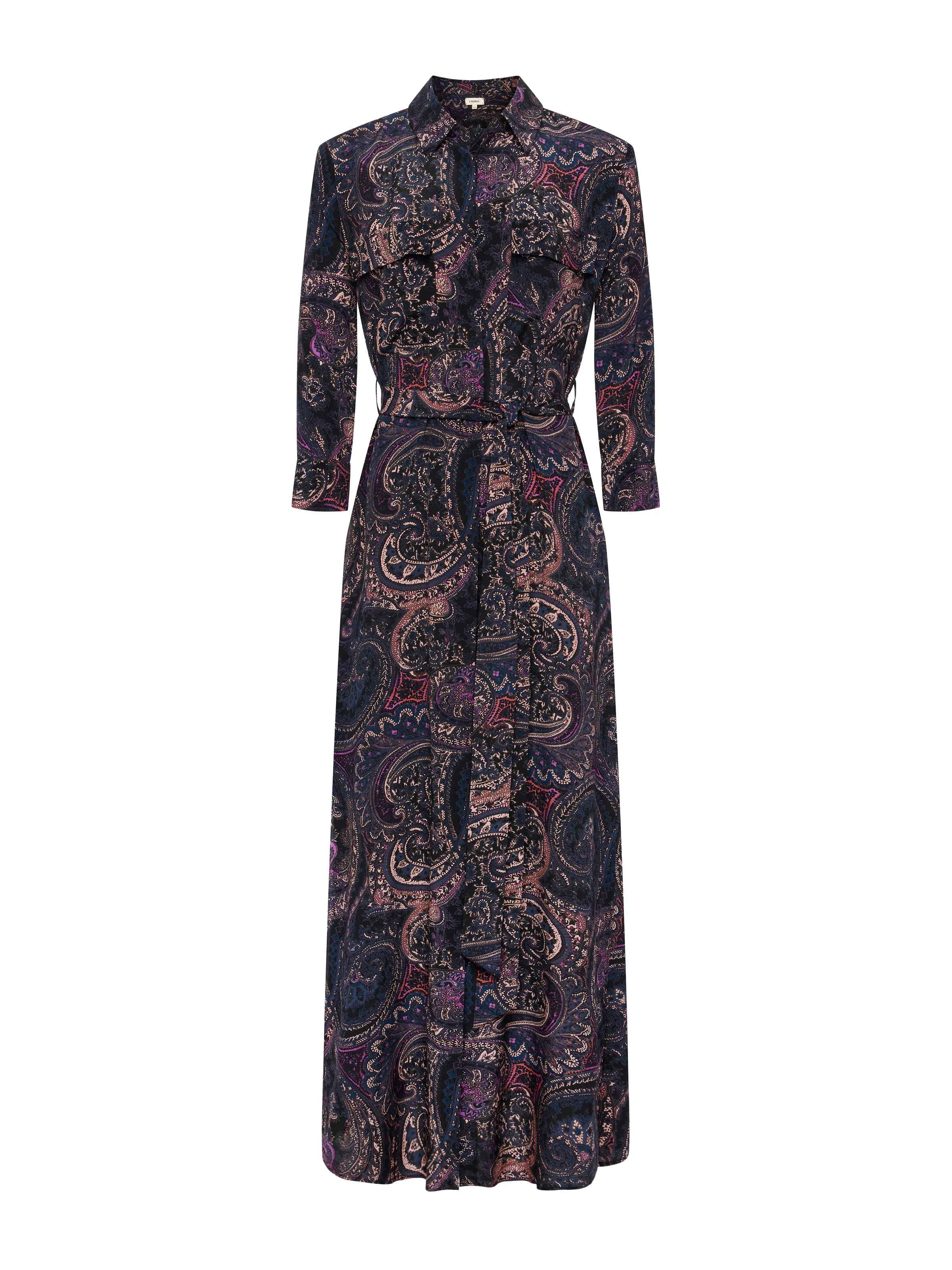 Cameron Silk Shirt Dress