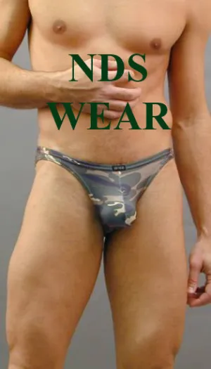 Camouflage Microfiber Bikini Underwear