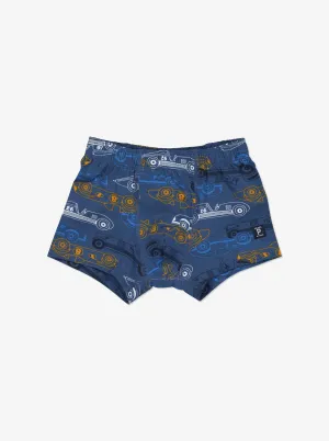 Car Print Boys Boxers