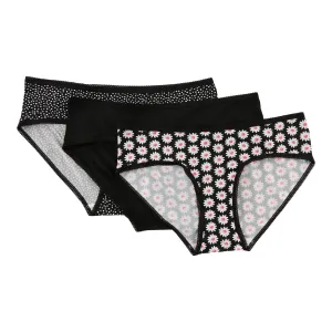 Carisma Women's Micro Picot Hipster Underwear, 3-Pack