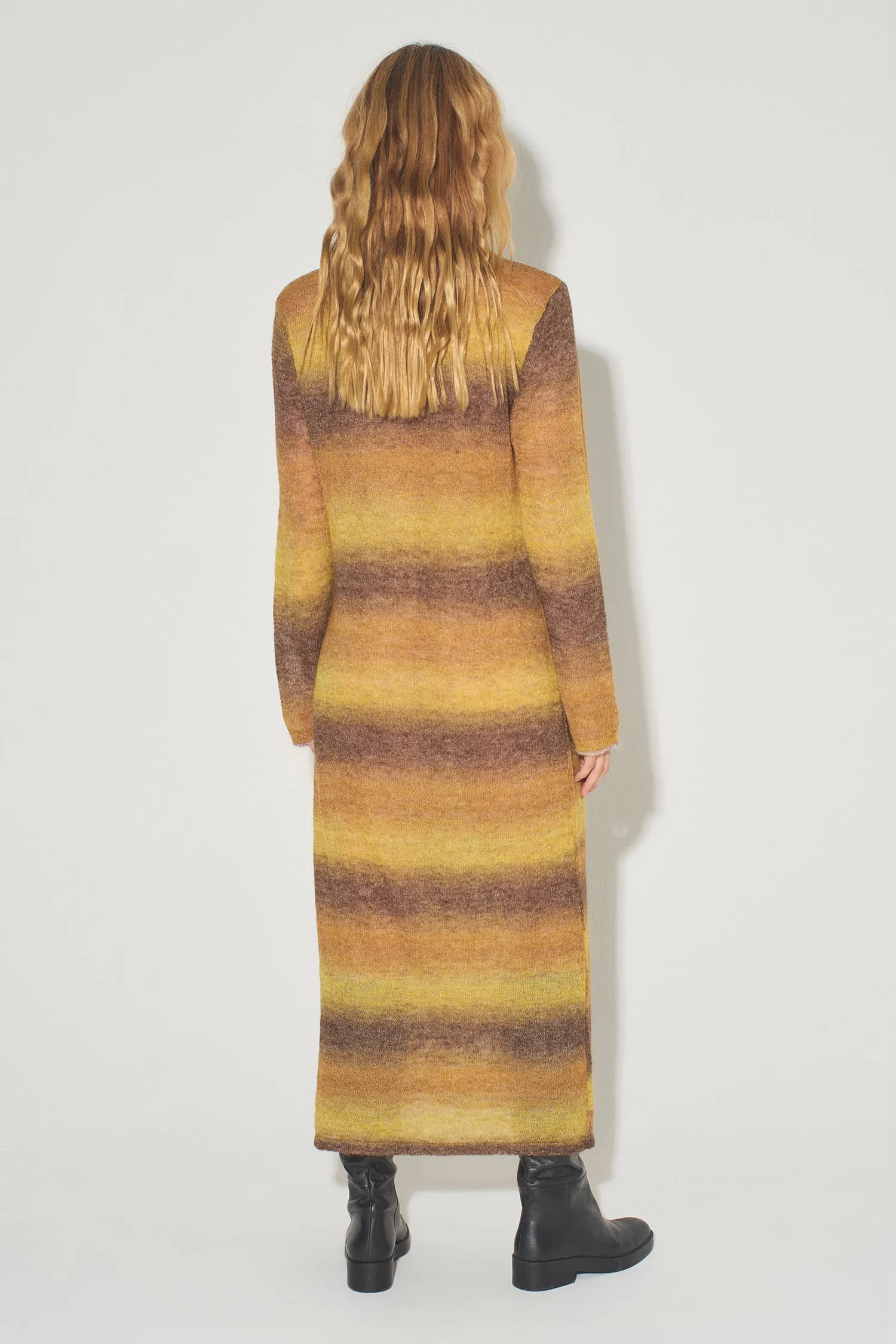 Caruso Boxy Knit Dress Gradient