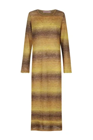 Caruso Boxy Knit Dress Gradient