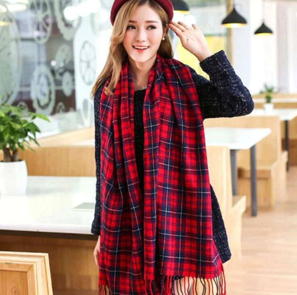 Cashmere Scarf Women's Style