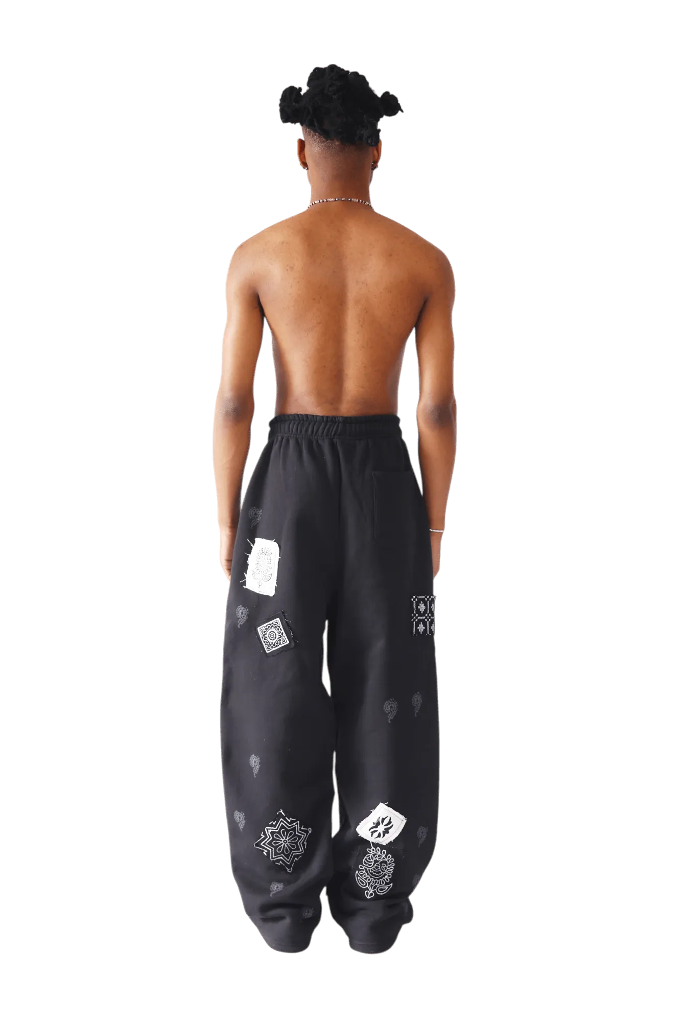 Celestial Patchwork Sweatpants