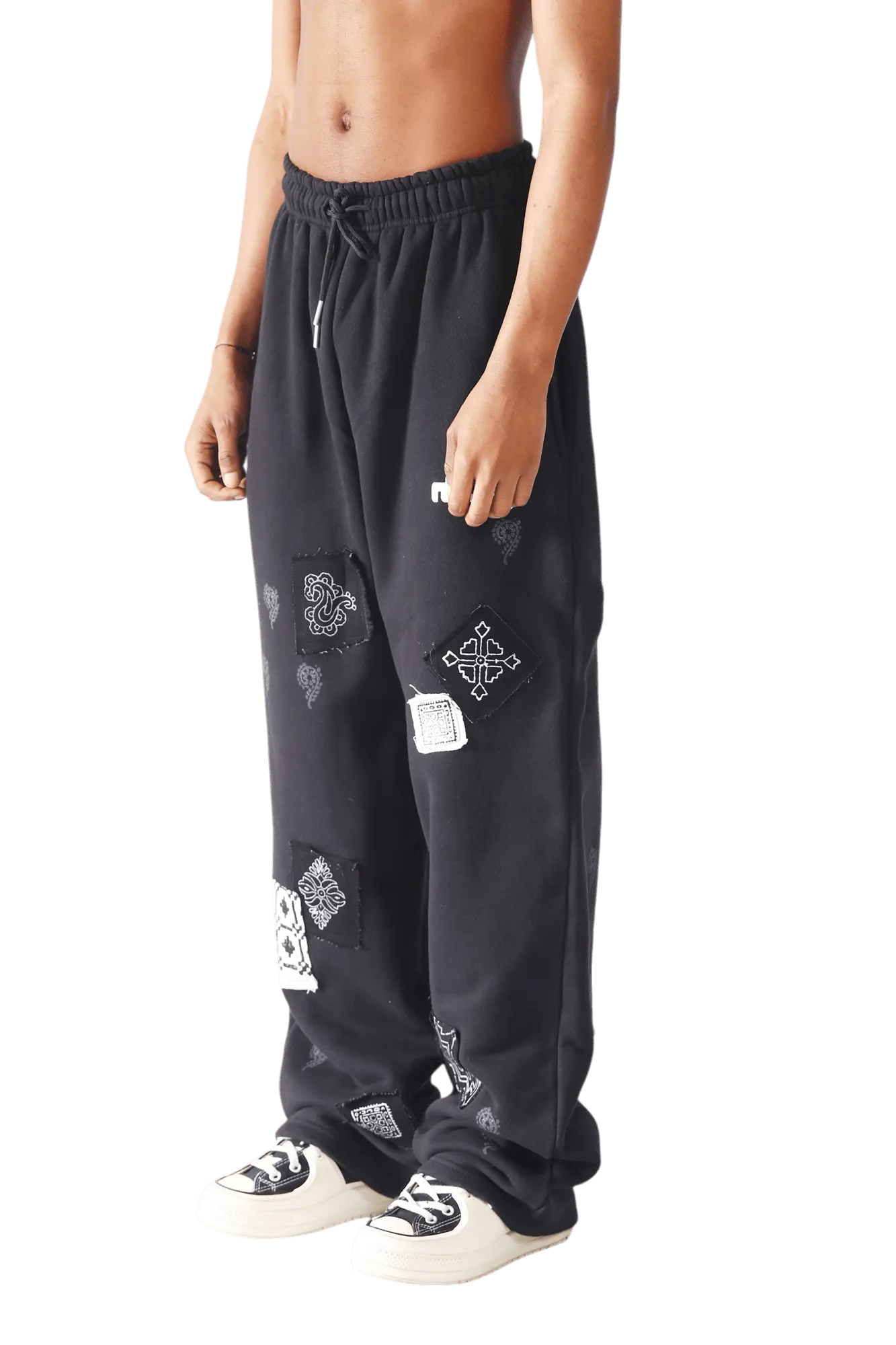 Celestial Patchwork Sweatpants