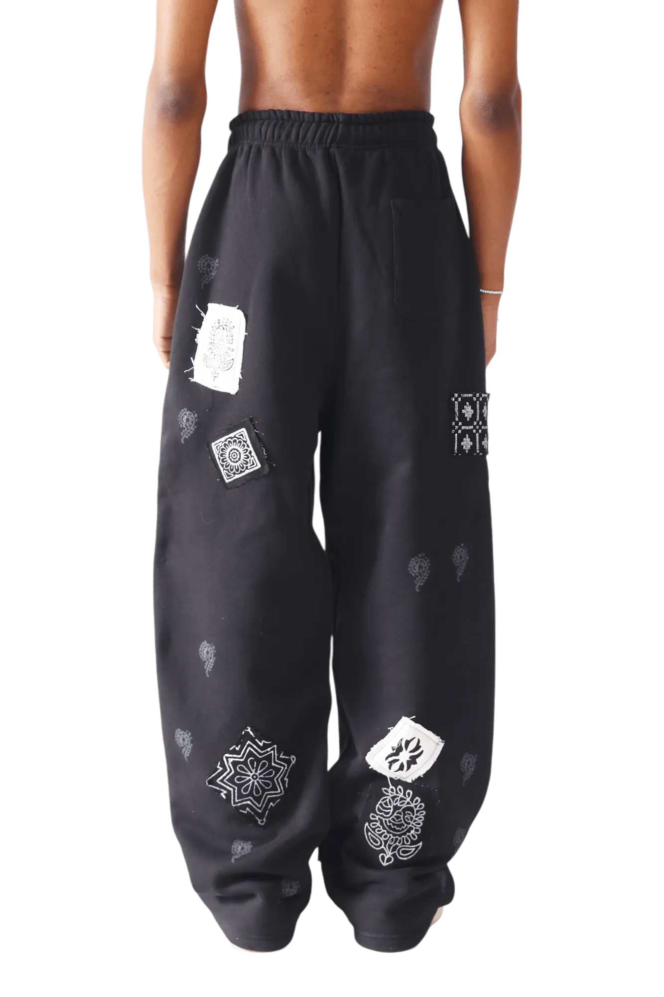 Celestial Patchwork Sweatpants