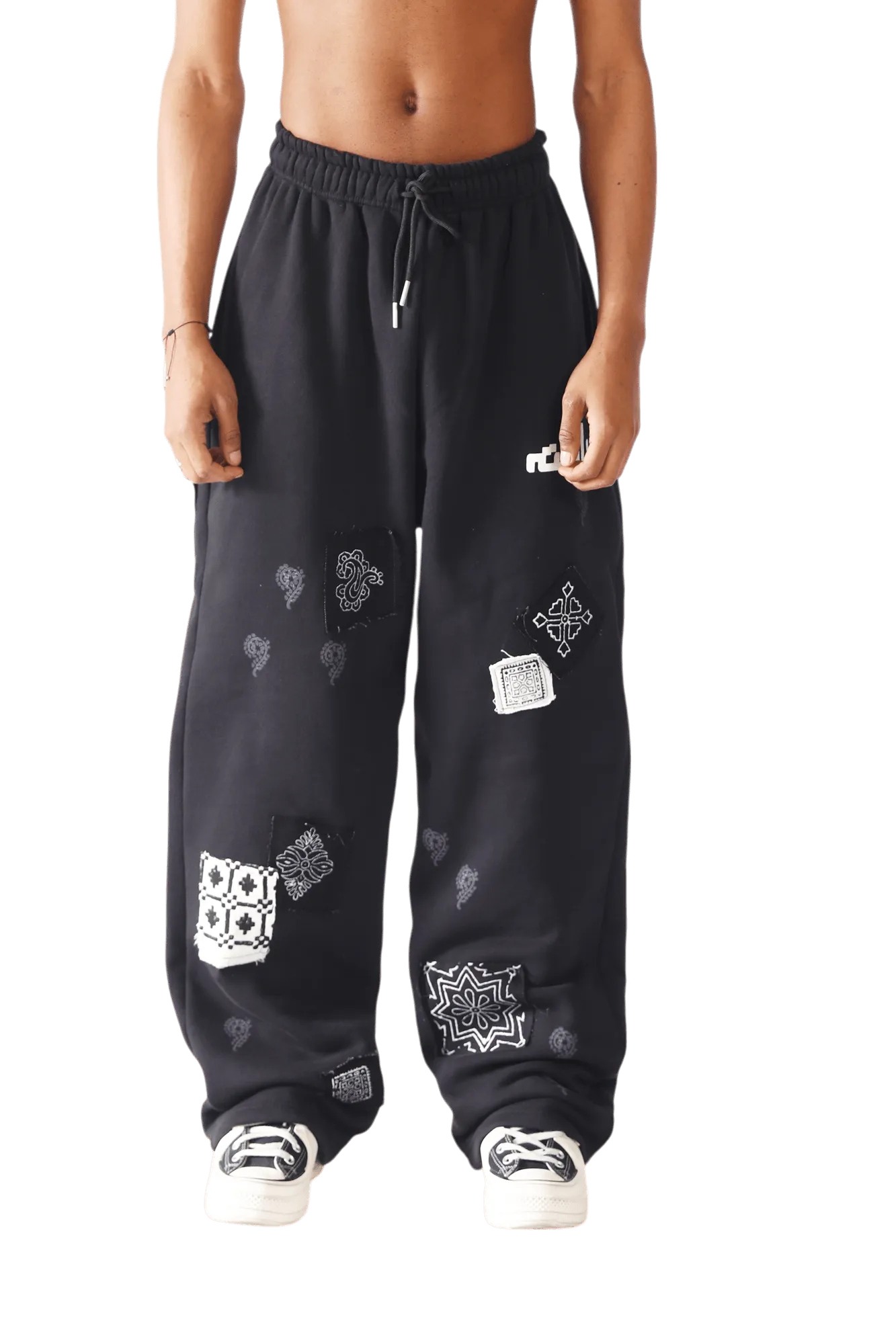 Celestial Patchwork Sweatpants