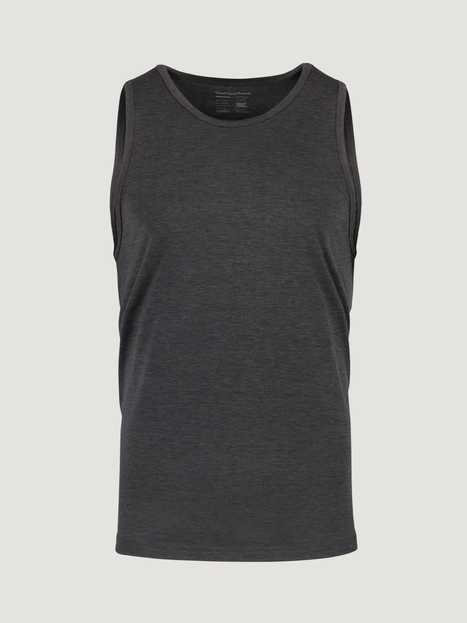 Charcoal Performance Tank FINAL SALE