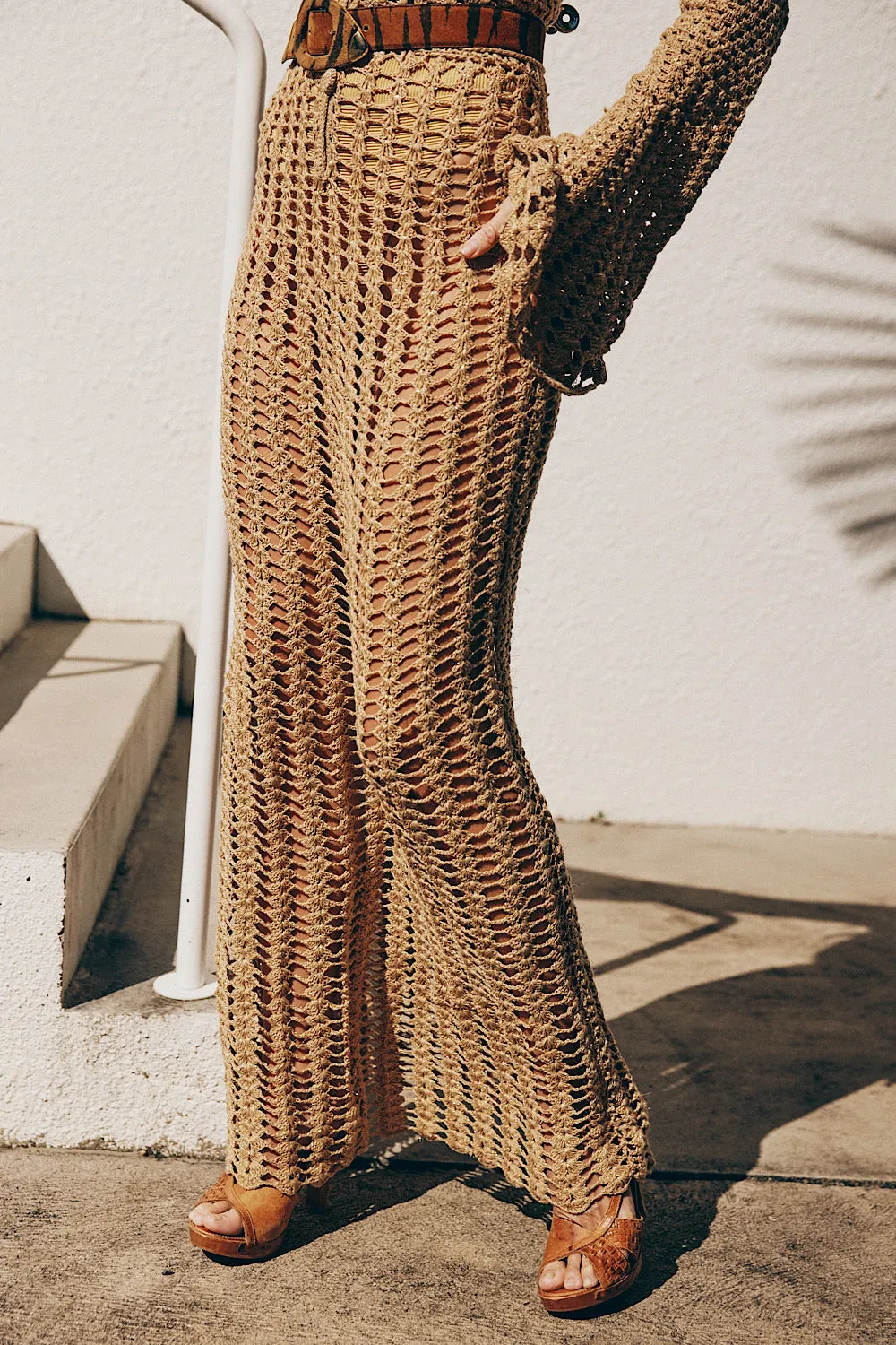 Chelsea Morning Crochet Maxi Dress
