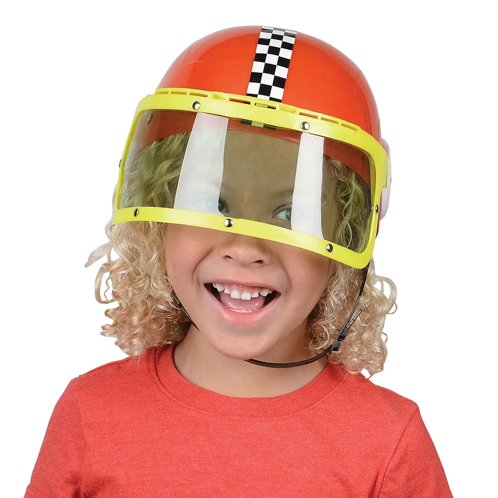 Child-Sized Realistic Motorcycle Helmet | Dress-Up and Pretend Play