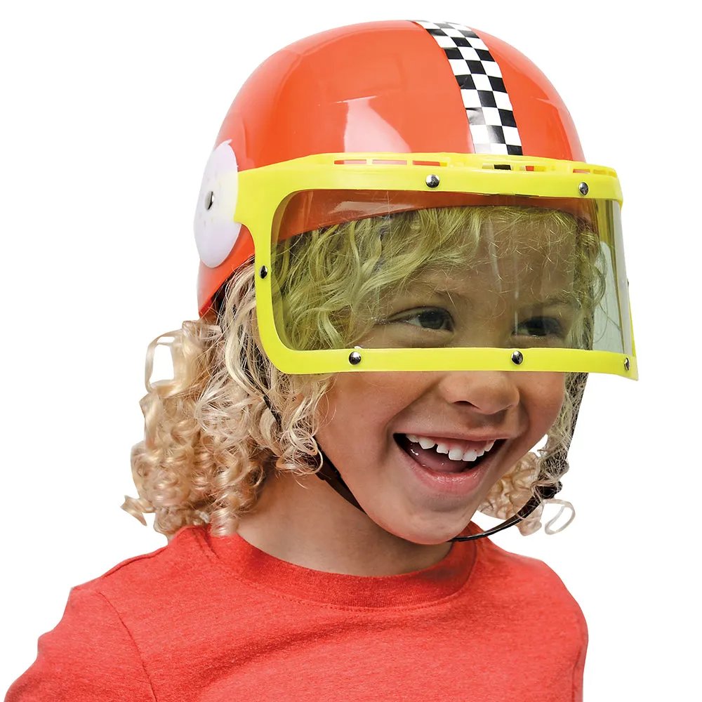Child-Sized Realistic Motorcycle Helmet | Dress-Up and Pretend Play