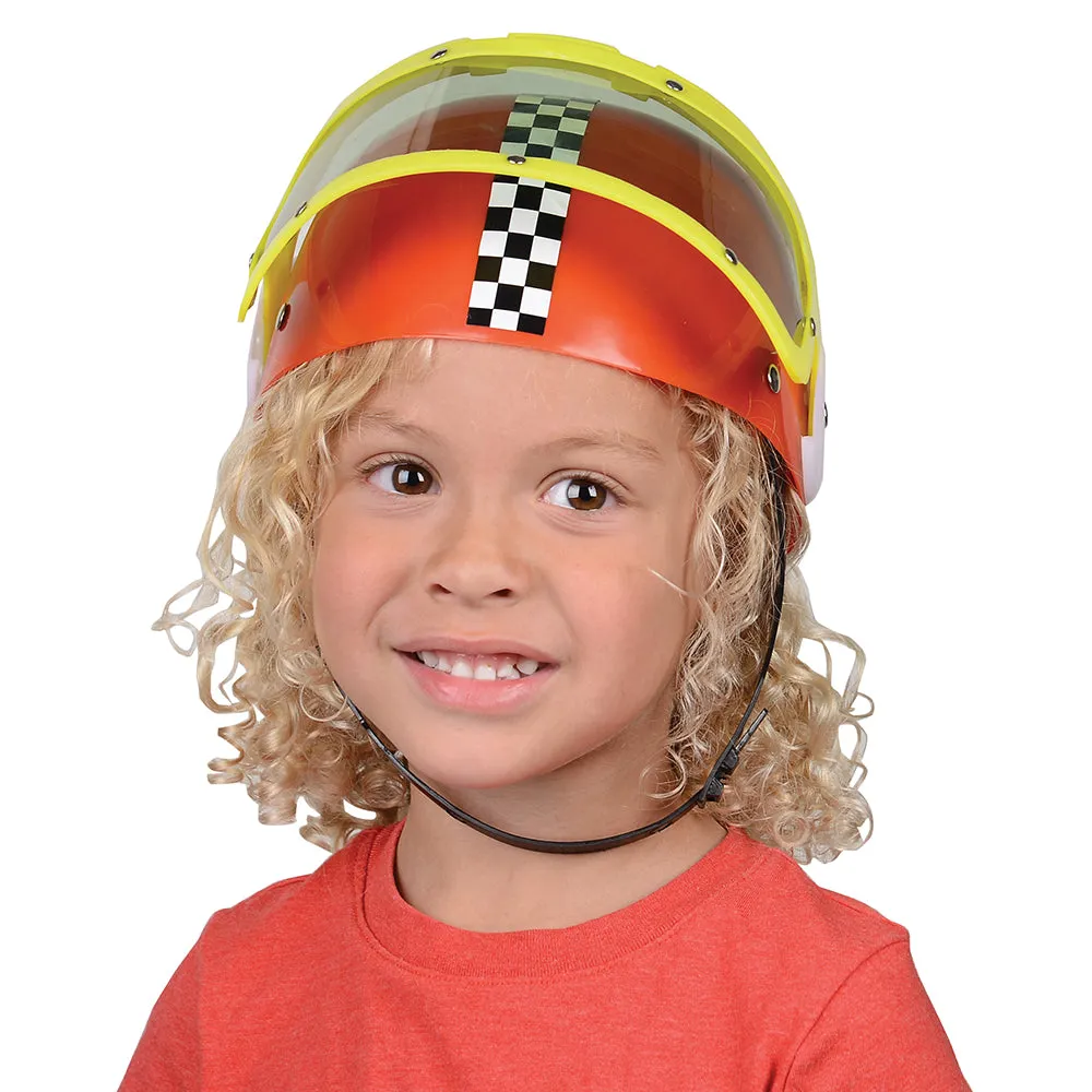 Child-Sized Realistic Motorcycle Helmet | Dress-Up and Pretend Play