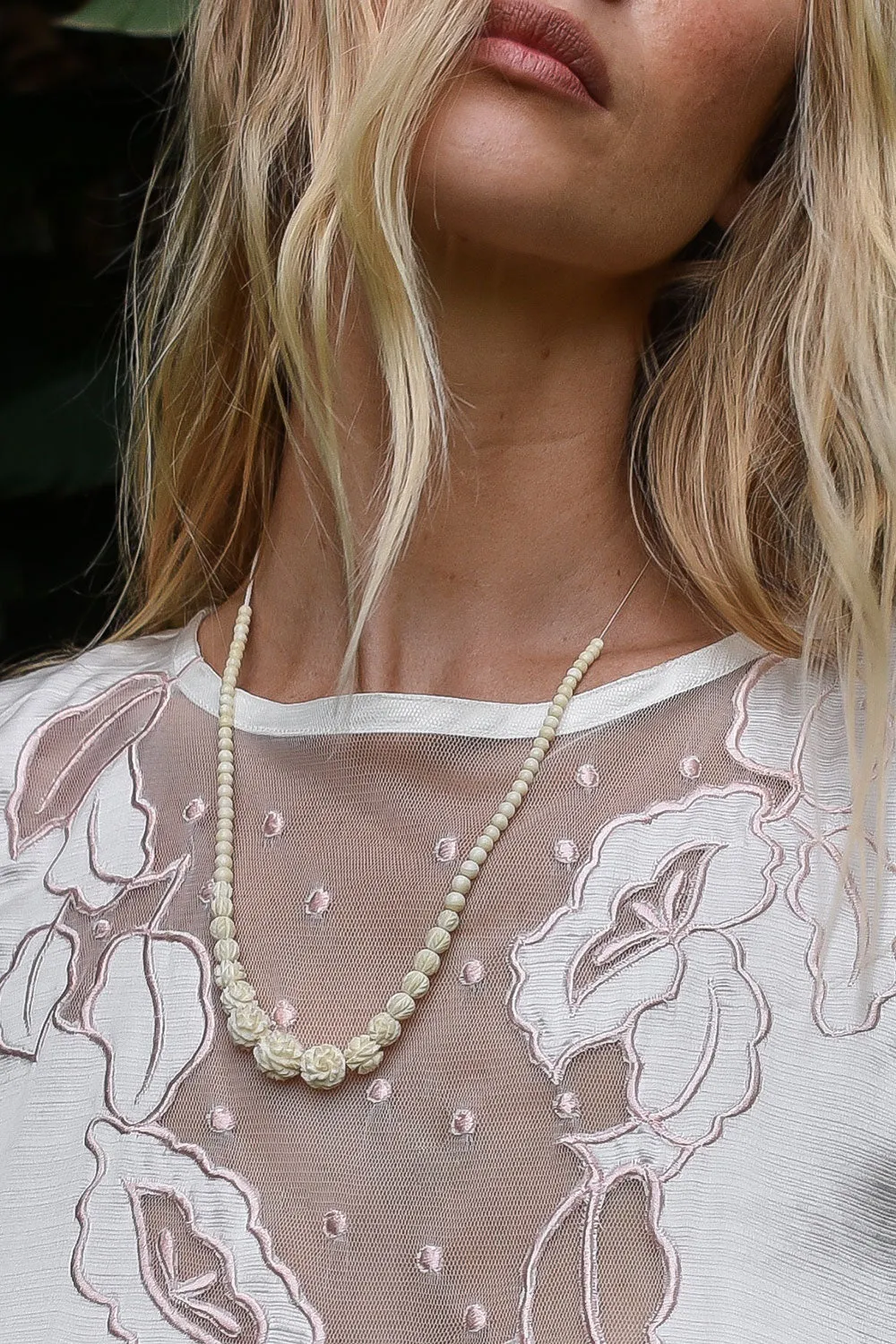 City Of Angels Silk And Appliqué Maxi Dress