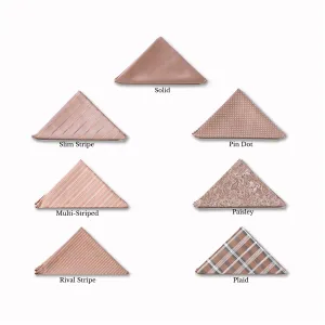 Classic Pocket Square - Taupe