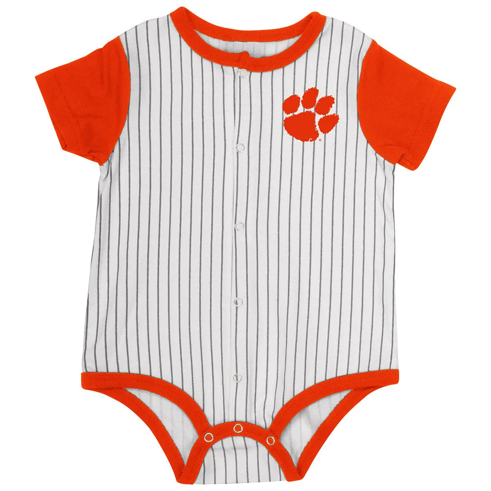 Clemson Baby Boy Baseball Creeper