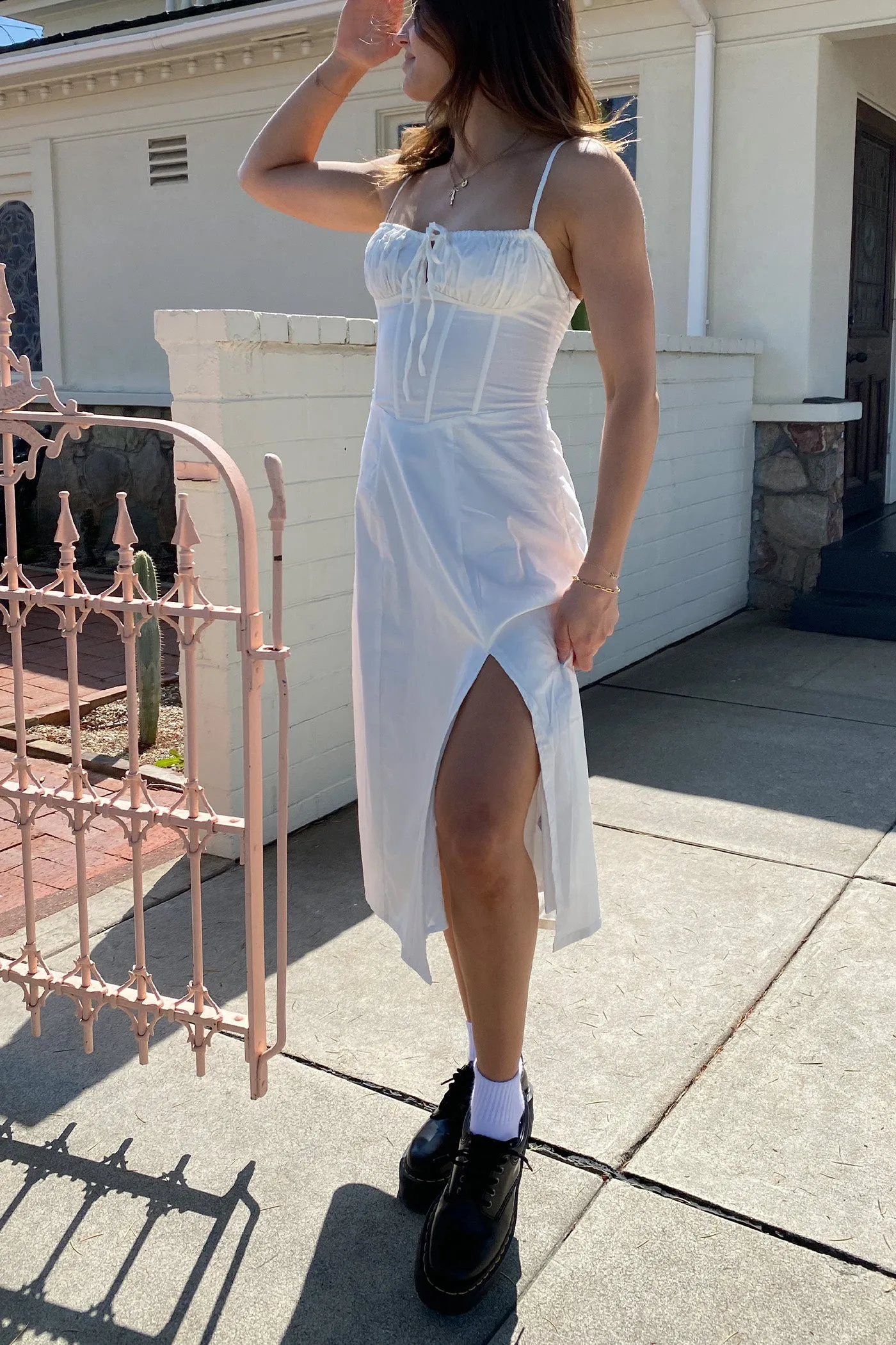 Corset Cami Midi Dress