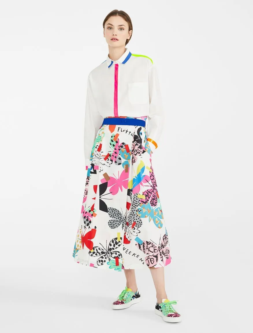 Crine Cotton Donald Robertson Skirt