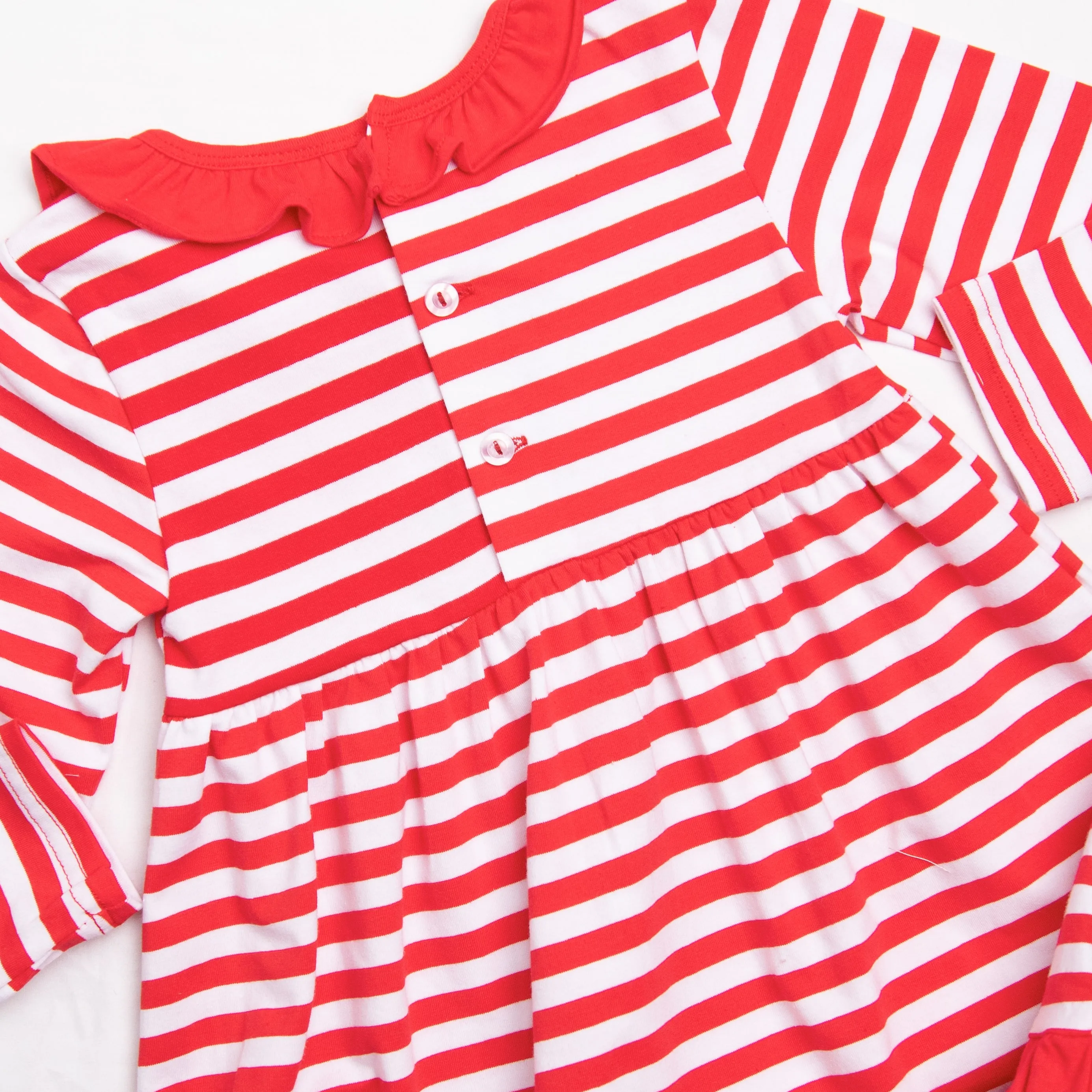 Dappled Dalmatian Dress, Red