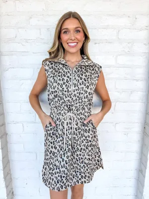 Dark Romance Dress Taupe