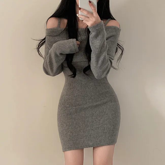 Date Knit Dress