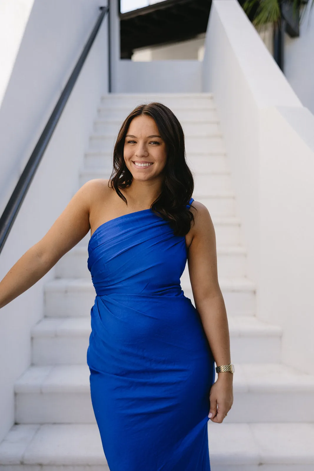 Delilah Maxi Dress - Royal Blue