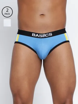 Double Stripe Classic Brief (Pack of 2)