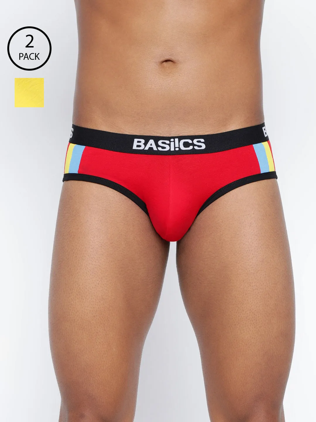 Double Stripe Classic Brief (Pack of 2)