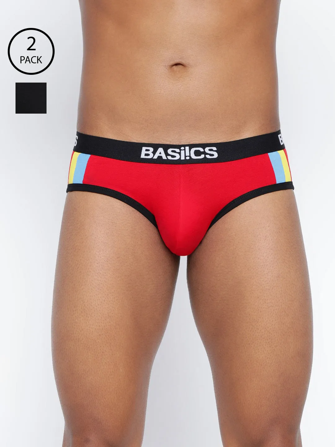 Double Stripe Classic Brief (Pack of 2)
