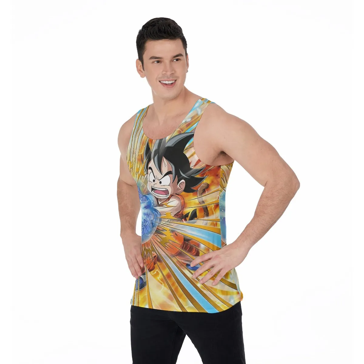 Dragon Ball  Kid Goku Kamehameha Tank Top