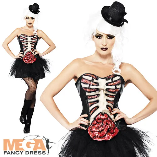 Dramatic Grotesque Burlesque Corset Costume