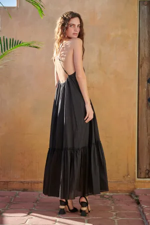Dramatic Summer Dress <br>  -BLK-