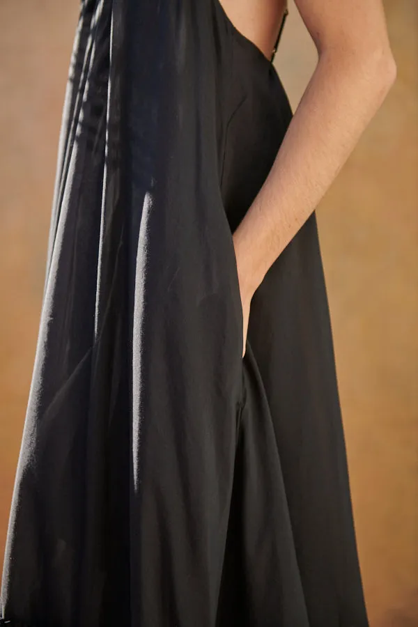 Dramatic Summer Dress <br>  -BLK-