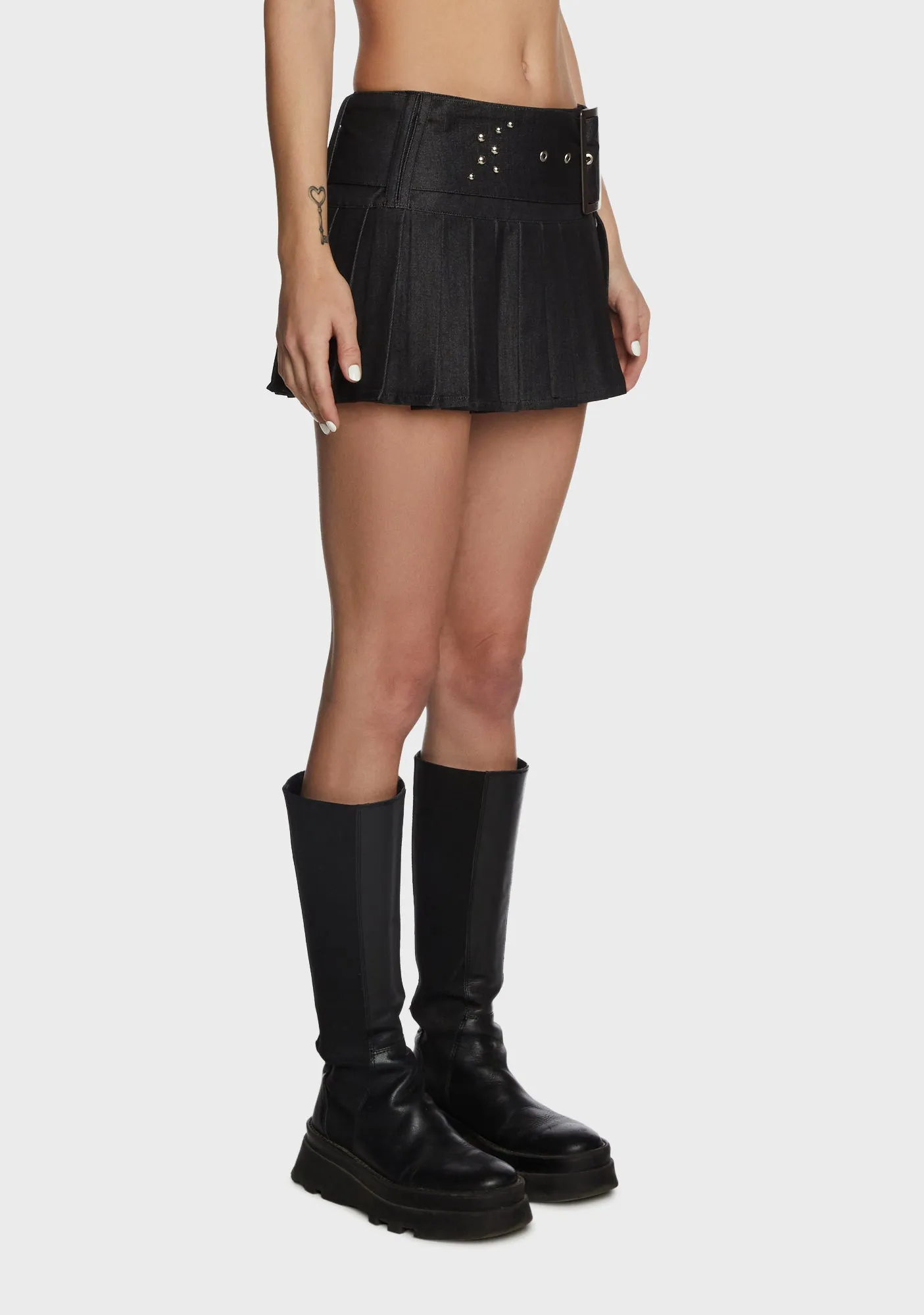 Droplet Micro Belt Skirt