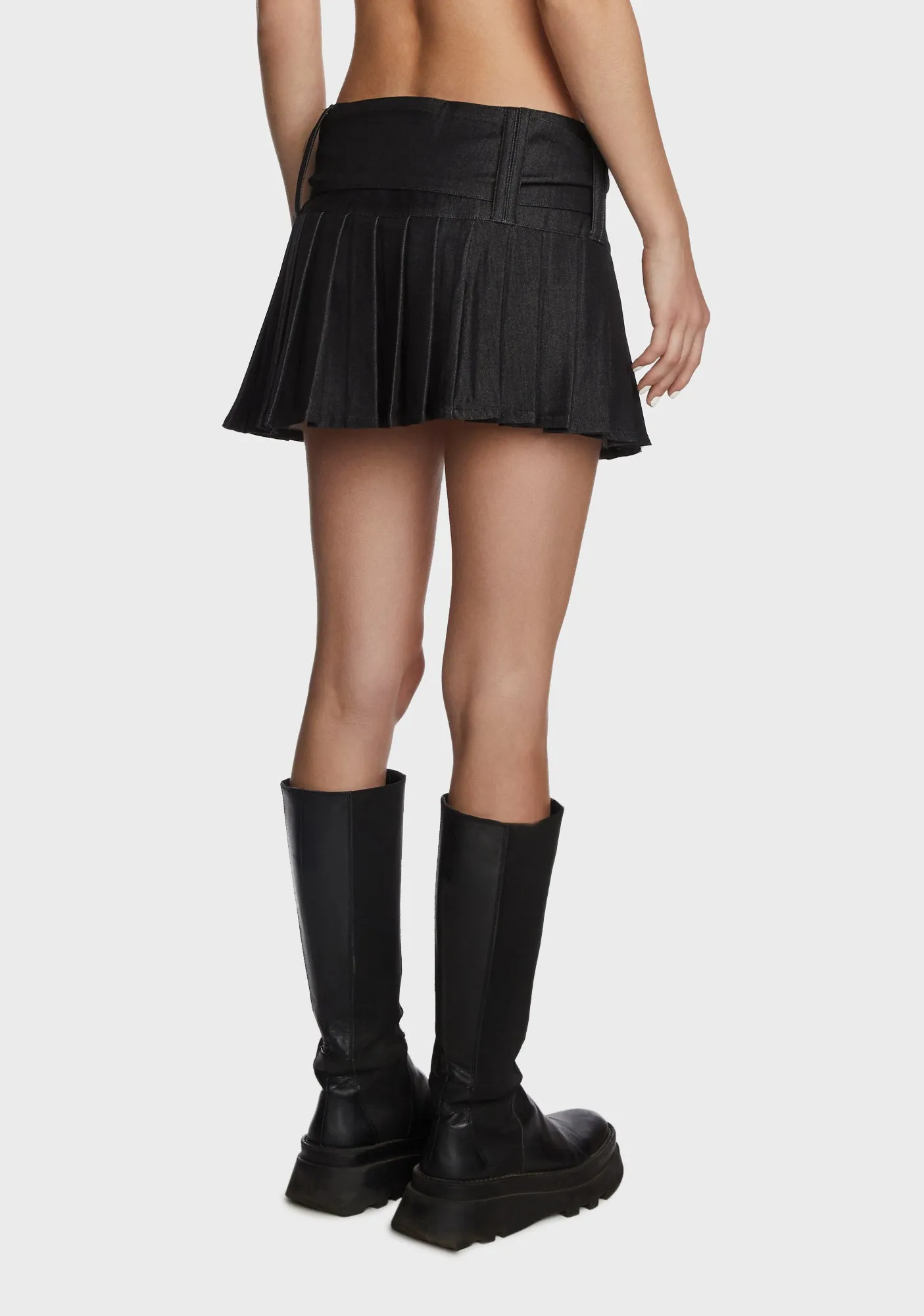 Droplet Micro Belt Skirt