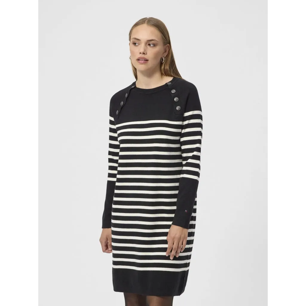 Dune Knit - Black Stripe