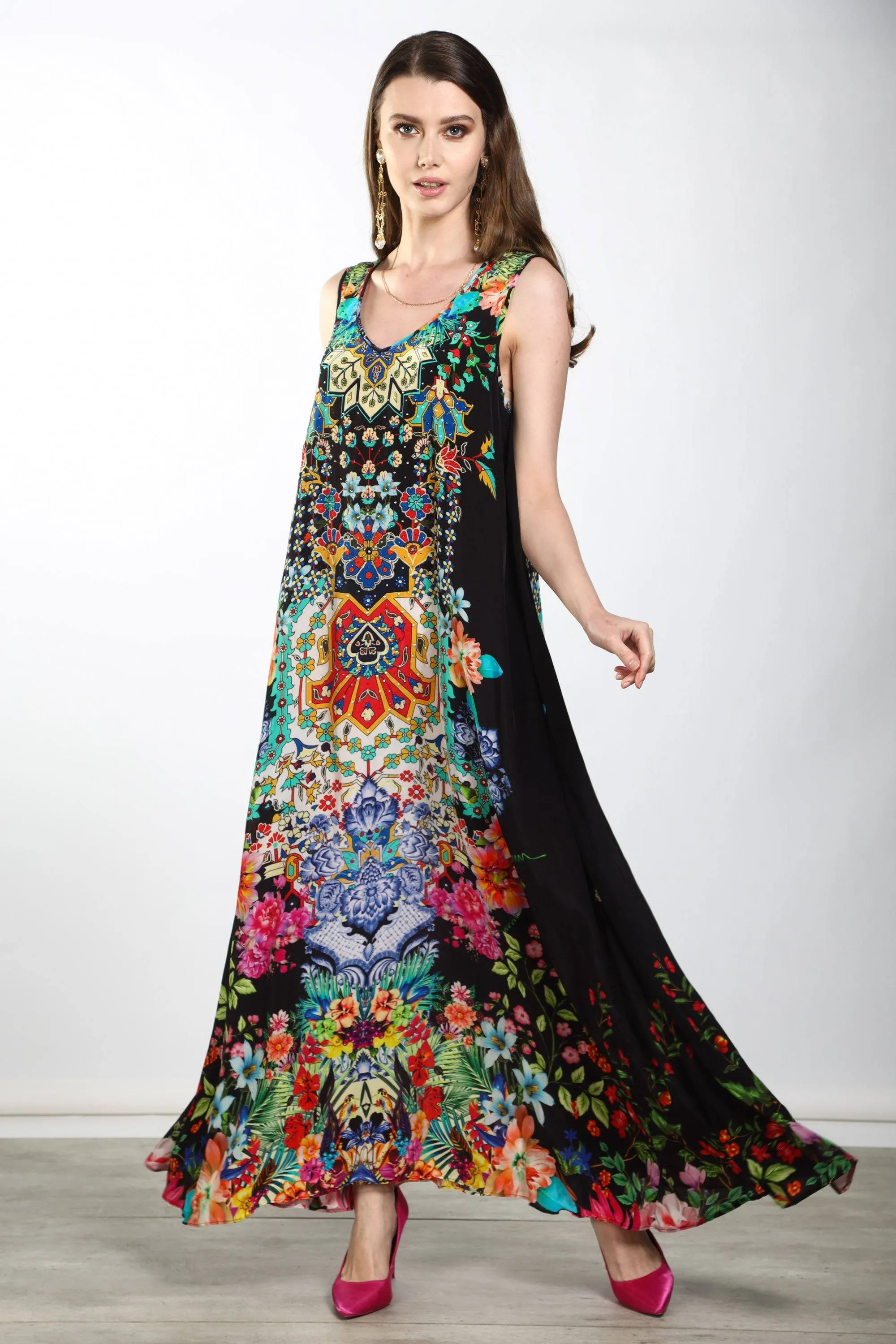 EDEN - SLEEVELESS MAXI DRESS