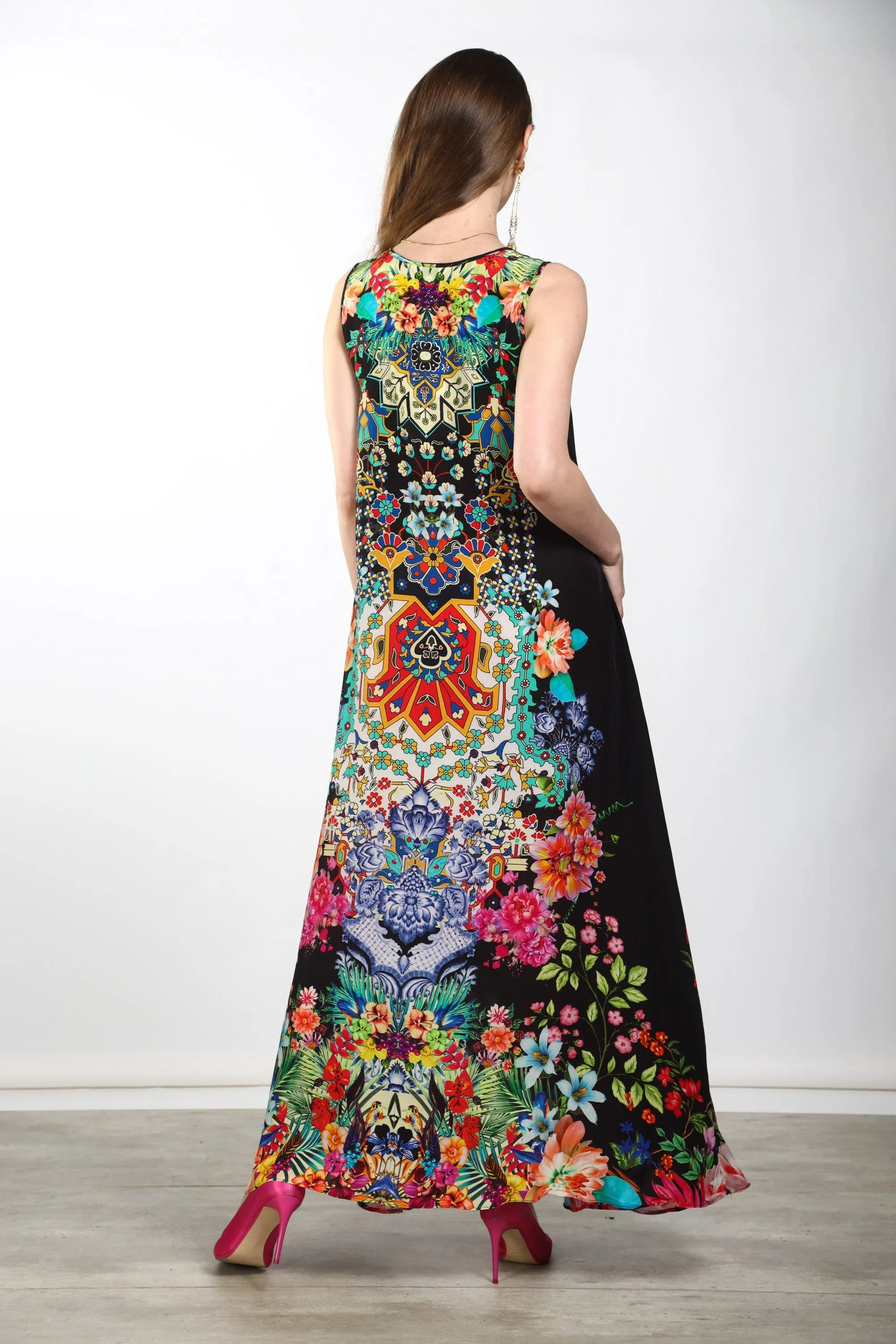 EDEN - SLEEVELESS MAXI DRESS