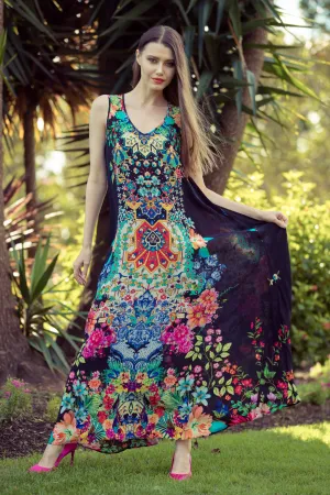 EDEN - SLEEVELESS MAXI DRESS